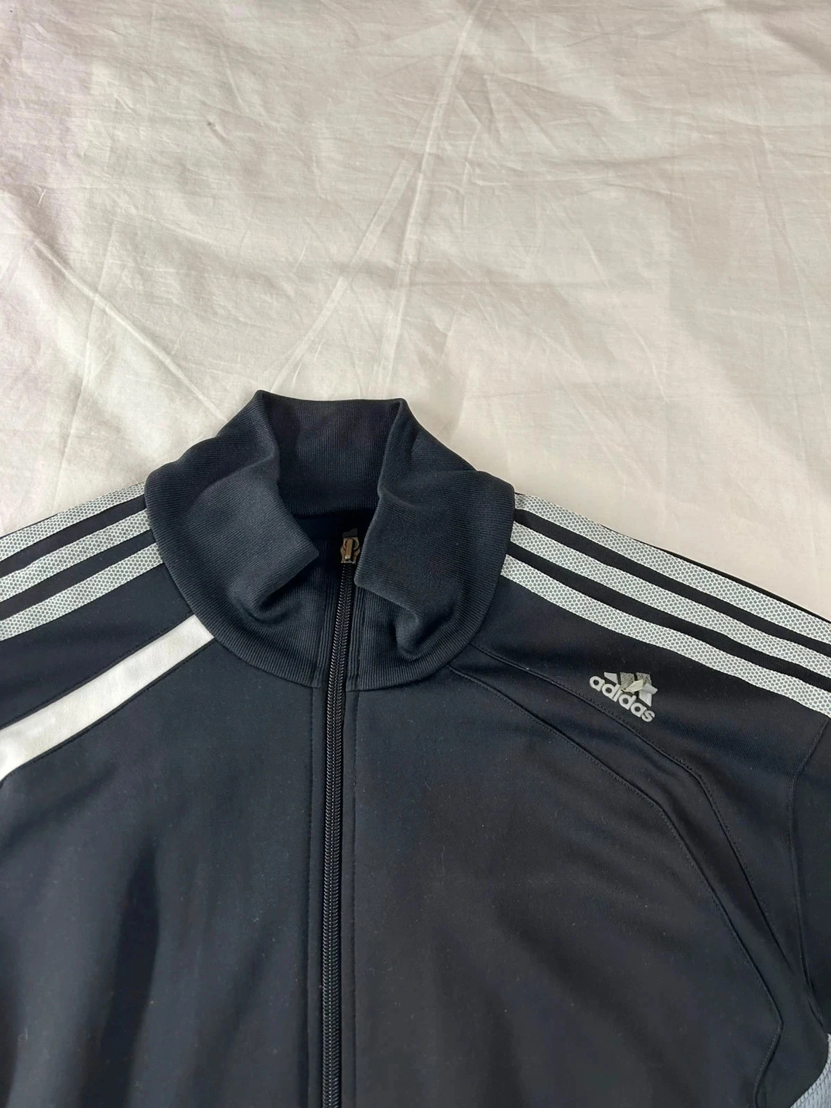 Veste leve preta adidas estilo vintage retrô anos 2000 – photo 5